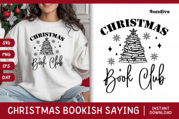 Christmas Bookish Quote SVG 24 Review: A Festive Embroidery Design for Crafters