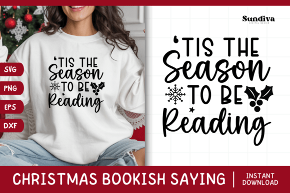 Christmas Bookish Quote SVG 29 Review for Real Projects