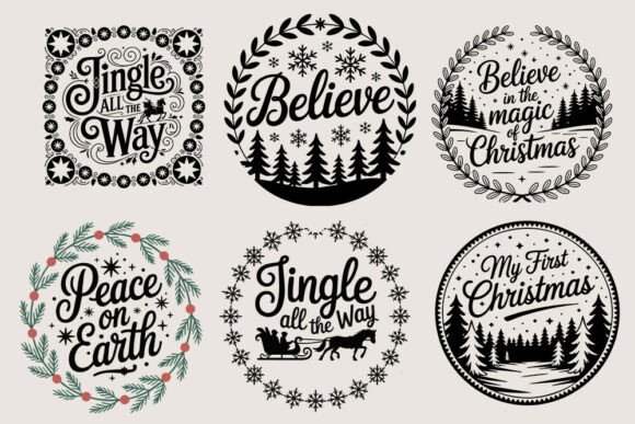 Christmas Quote SVG Bundle Review for Real Embroidery Projects