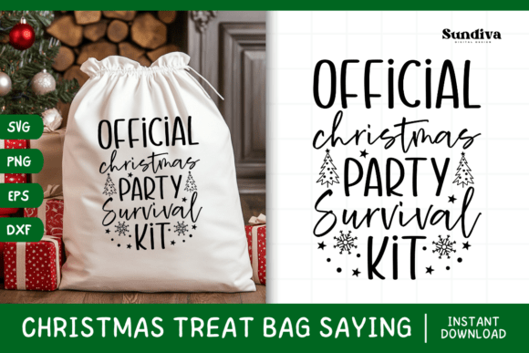 Christmas Treat Bag Quote SVG 10: A Festive Embroidery Design Review