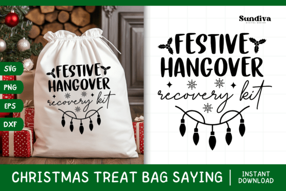 Christmas Treat Bag Quote SVG 22 Review: A Festive Embroidery Addition