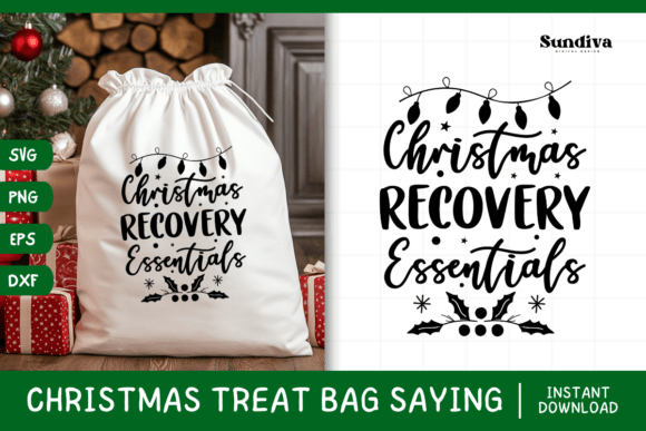 Christmas Treat Bag Quote SVG 24 Review: A Festive Embroidery Design